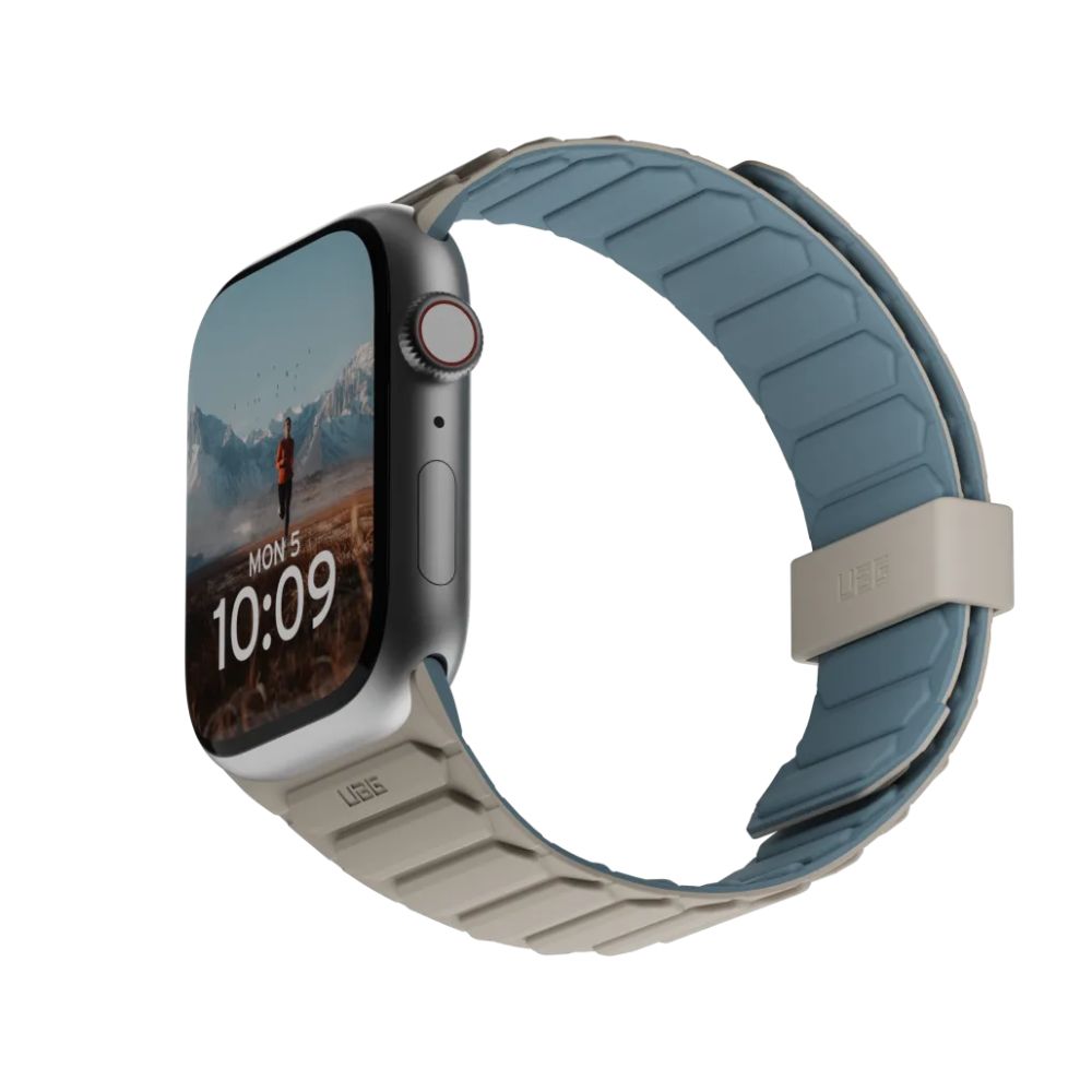 UAG Apple Watch Pathfinder Strap tv 49mm/45mm/44mm/42mm (Dune/Cloud Blue)