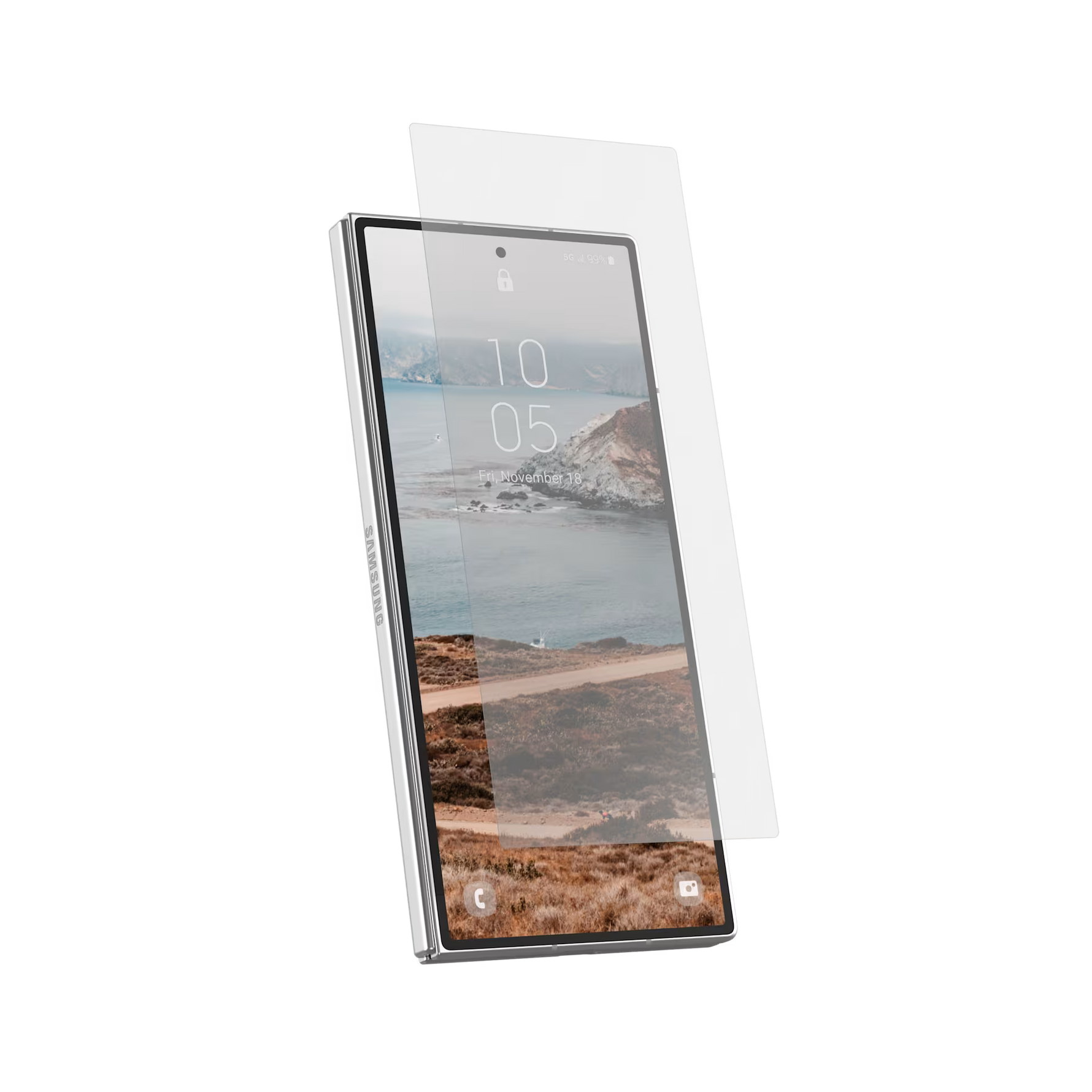 حماية شاشة زجاجي UAG لهاتف Galaxy Z Fold 8