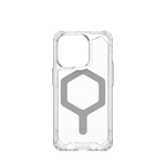 UAG iPhone 15 Pro Plyo MagSafe Case | ice/Silver