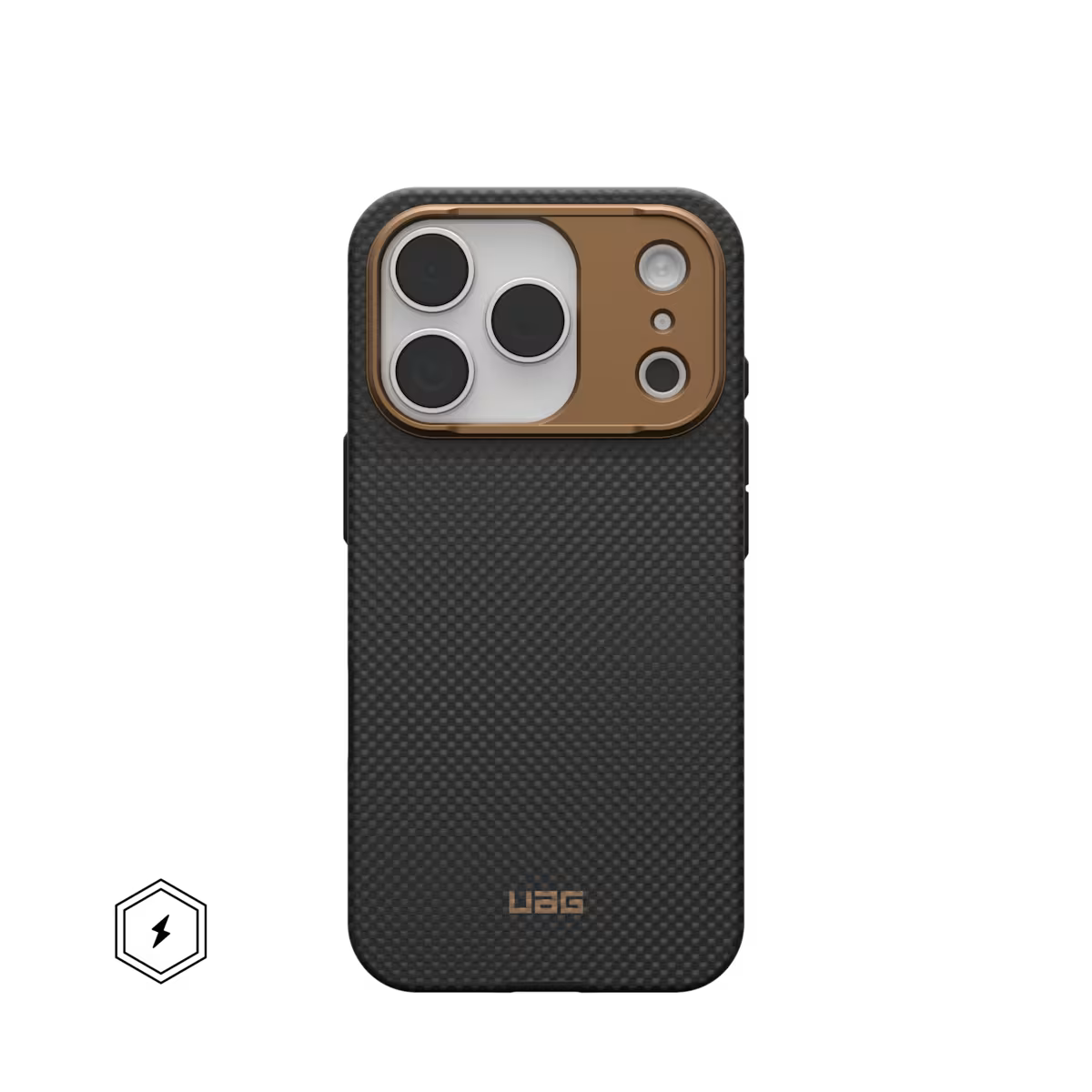 كڤر UAG Fibr Armr لهاتف iPhone 17 Pro | بني