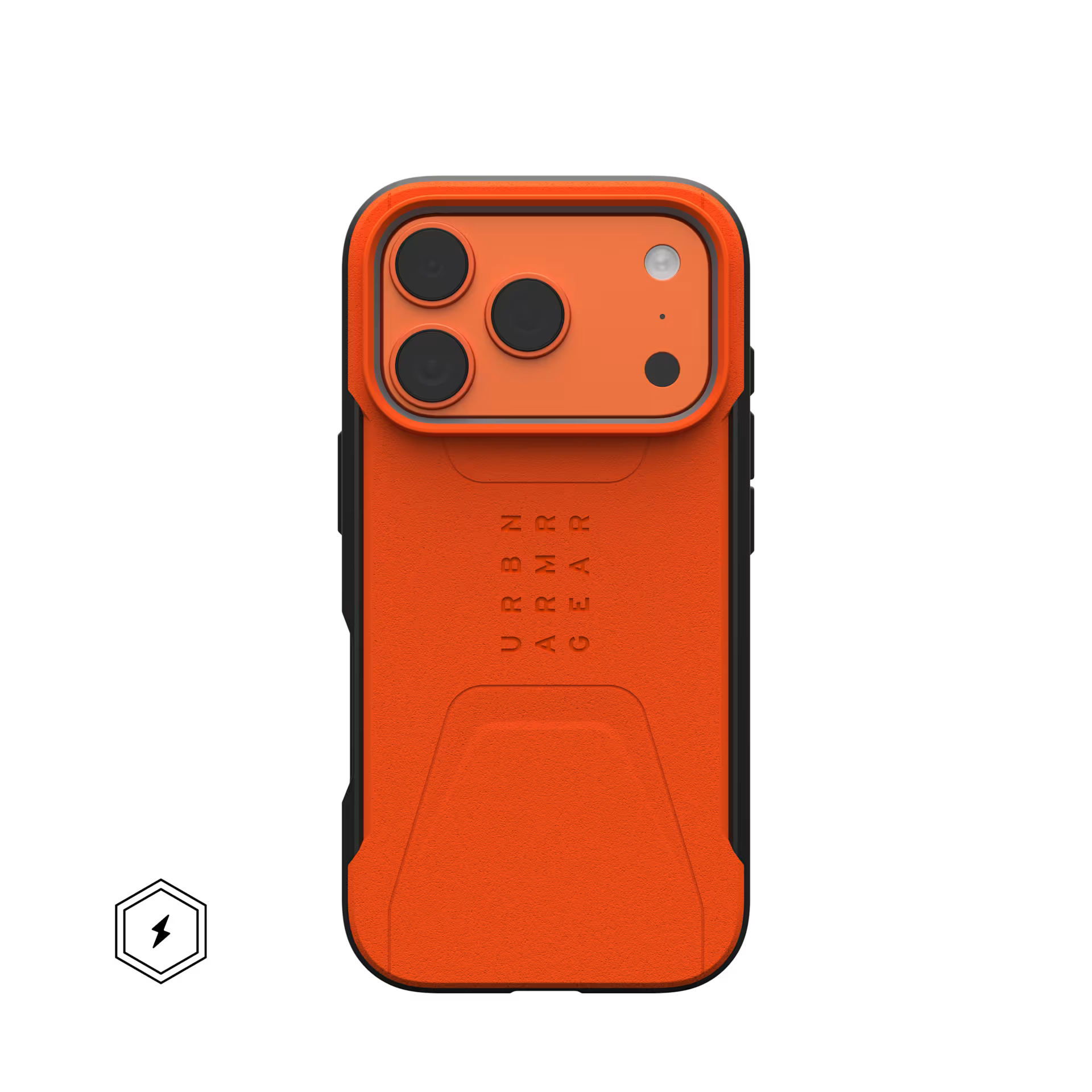 كڤر حماية UAG Civilian MagSafe لهاتف iPhone 17 Pro Max | برتقالي