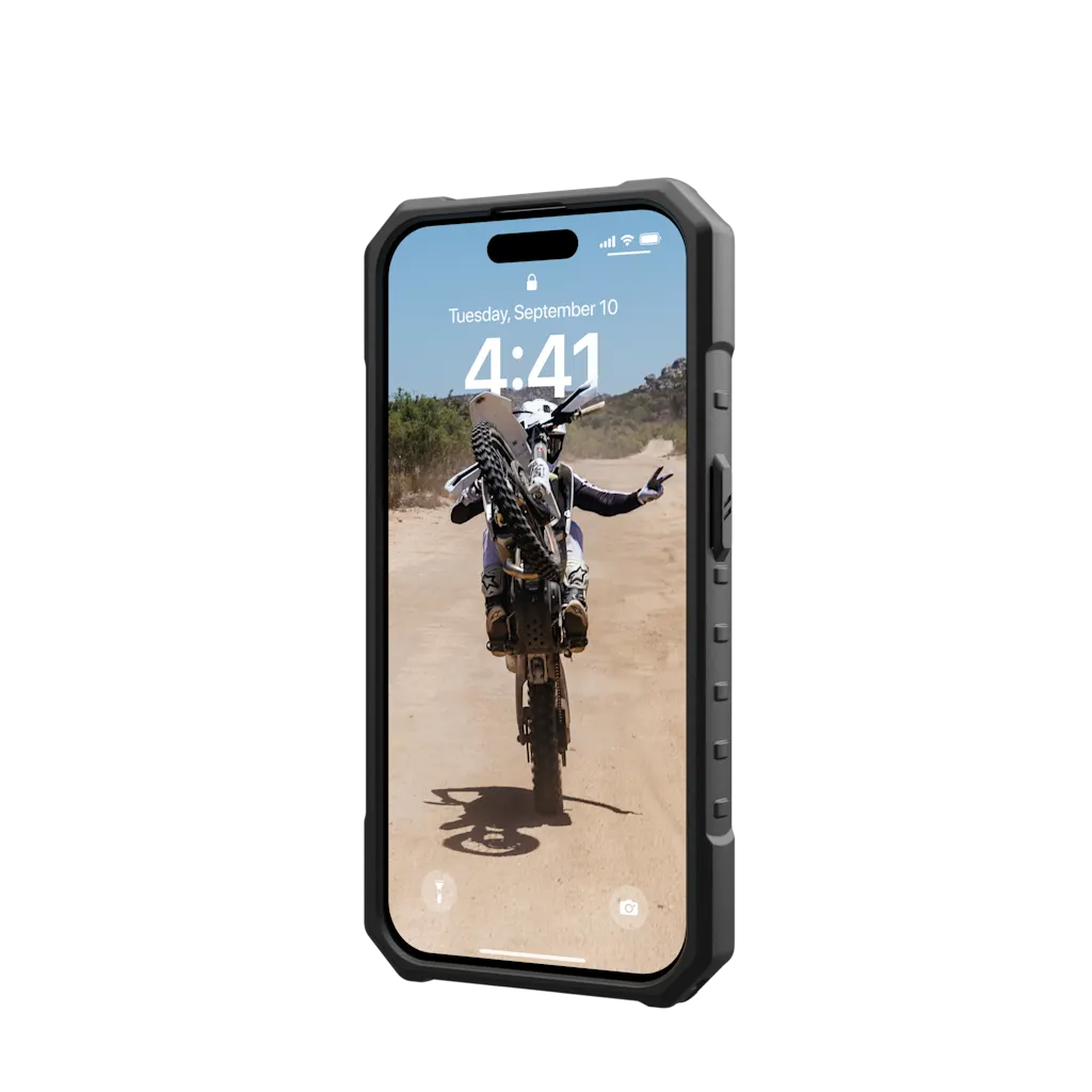 كڤر حماية Pathfinder من UAG لهاتف iPhone 15 Pro متوافق مع MagSafe | جليدي