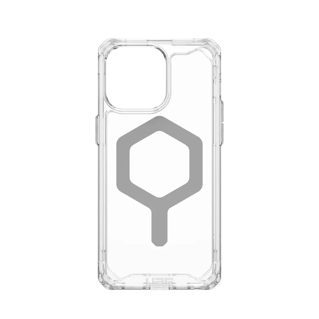 UAG iPhone 15 Pro Max Plyo Magsafe Case ice/silver