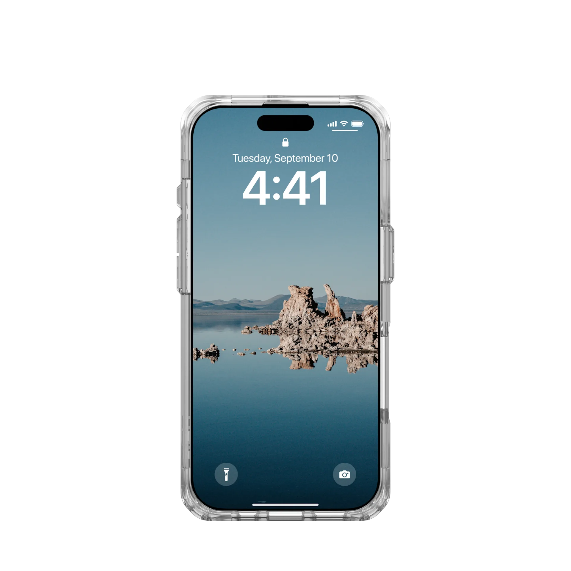 UAG iPhone 16 Pro Max MagSafe Plyo Case | ice/White
