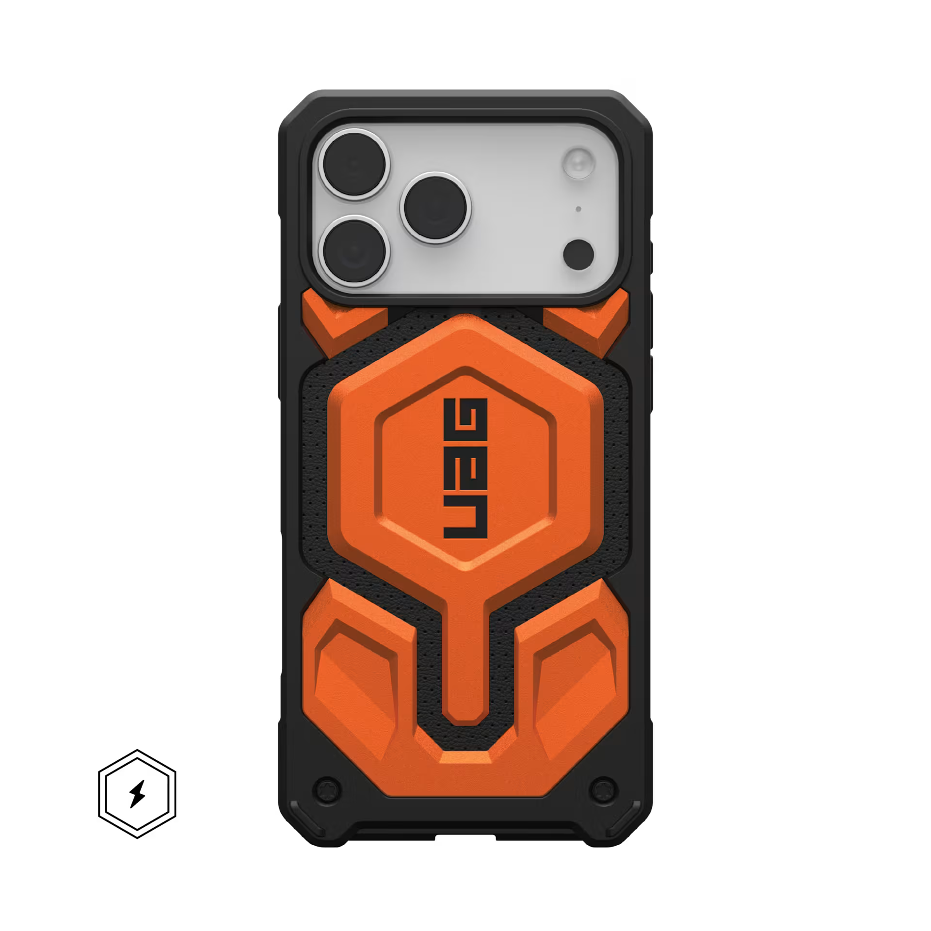 كڤر حماية UAG Monarch Pro MagSafe لهاتف iPhone 17 Pro Max | برتقالي