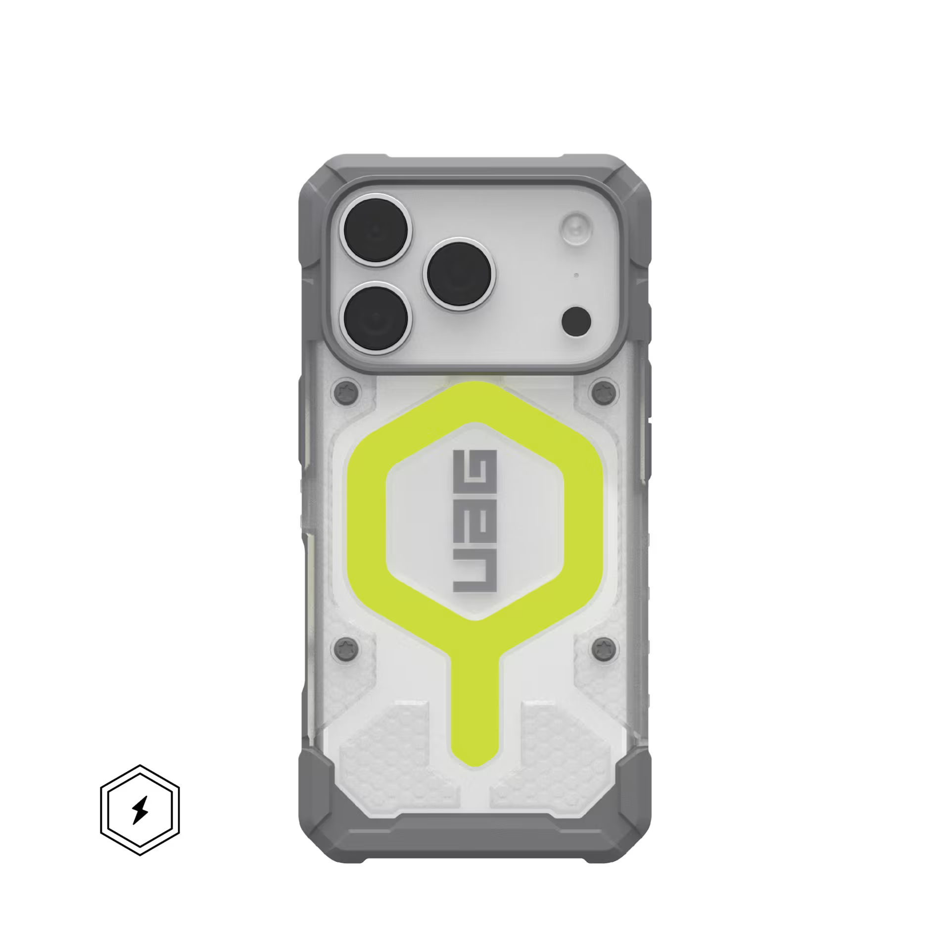 كڤر حماية UAG Pathfinder Clear MagSafe لهاتف iPhone 17 Pro | أخضر