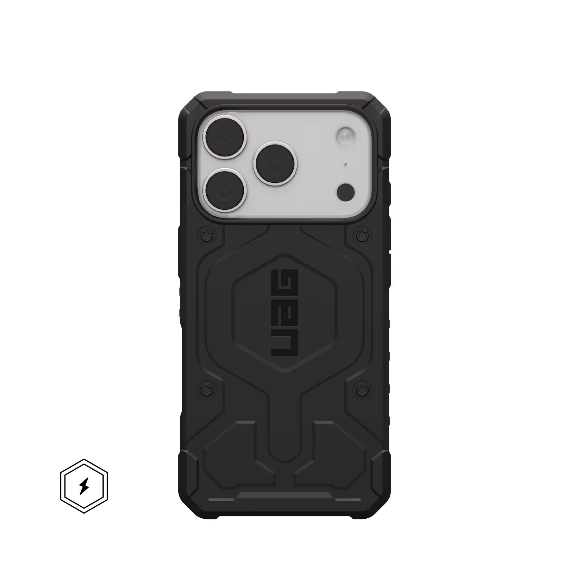 كڤر حماية UAG Pathfinder MagSafe لهاتف iPhone 17 Pro Max | أسود