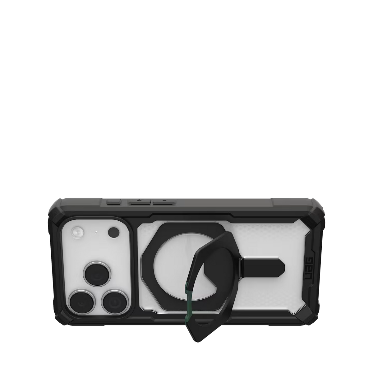 كڤر حماية UAG Plasma XTE متوافق مع MagSafe لهاتف iPhone 18 Pro / 17 Pro | أسود/شفاف
