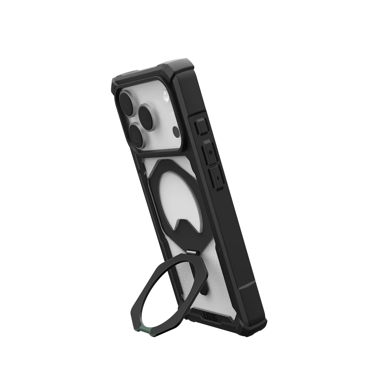 كڤر حماية UAG Plasma XTE متوافق مع MagSafe لهاتف iPhone 18 Pro / 17 Pro | أسود/شفاف