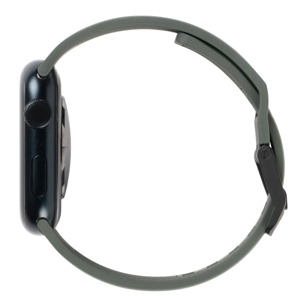 حزام سيليكون Ultra Scout لساعة Apple Watch مقاس 45 مم/49 مم من UAG باللون الأخضر الفاتح | 191488117245