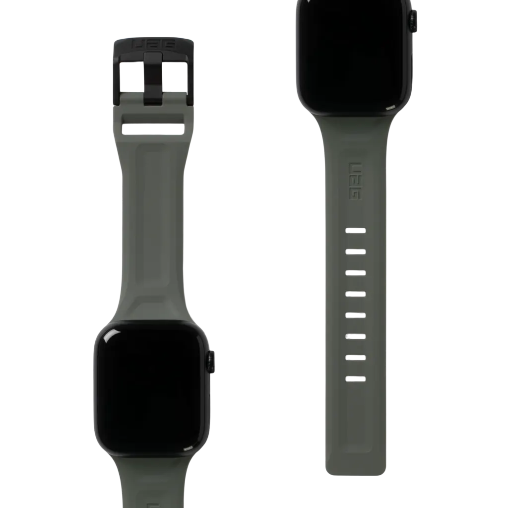 حزام سيليكون Ultra Scout لساعة Apple Watch مقاس 45 مم/49 مم من UAG باللون الأخضر الفاتح | 191488117245