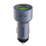 شاحن سيارة MoVe ثنائي المنافذ بقوة 67 واط