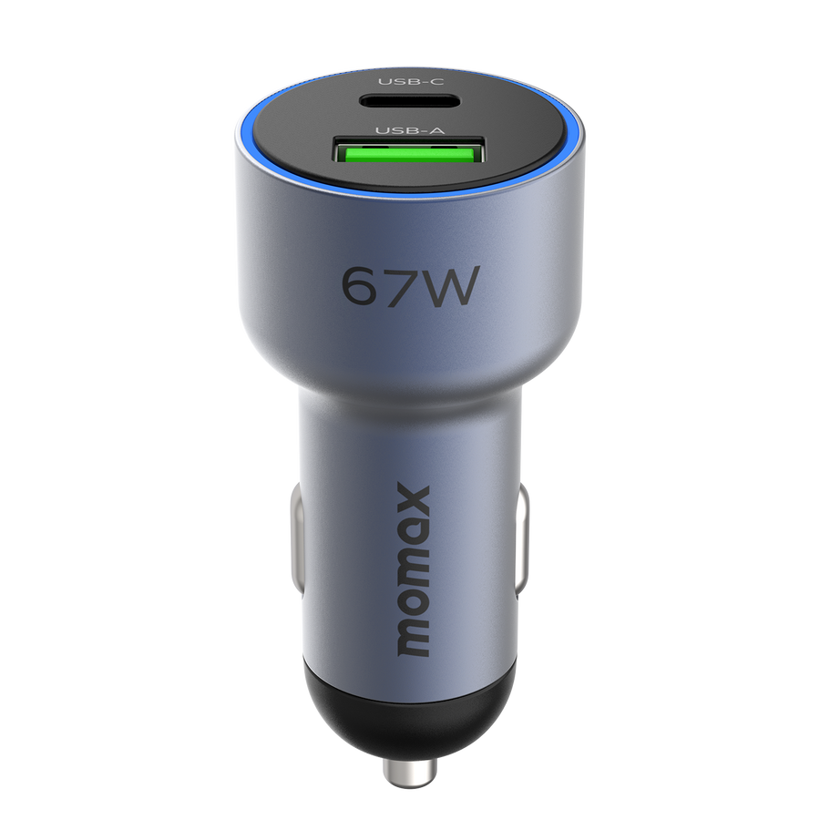Momax MoVe Dual Port Car Charger 67W