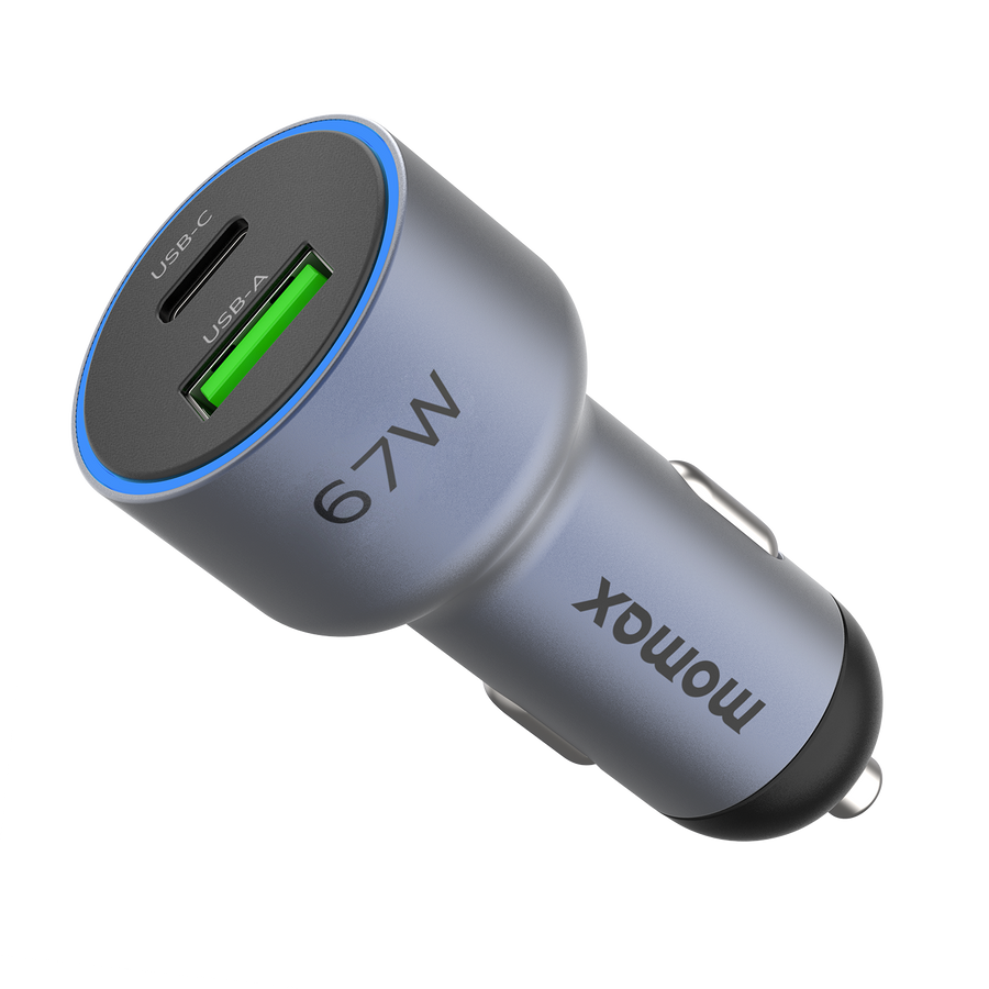Momax MoVe Dual Port Car Charger 67W