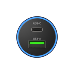 شاحن سيارة MoVe ثنائي المنافذ بقوة 67 واط