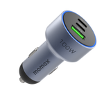 شاحن سيارة MoVe ثلاثي المنافذ بقدرة 100 واط