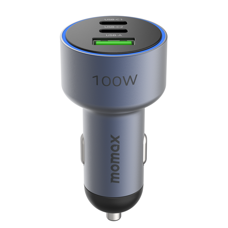 Momax MoVe 3-Port Car Charger 100W
