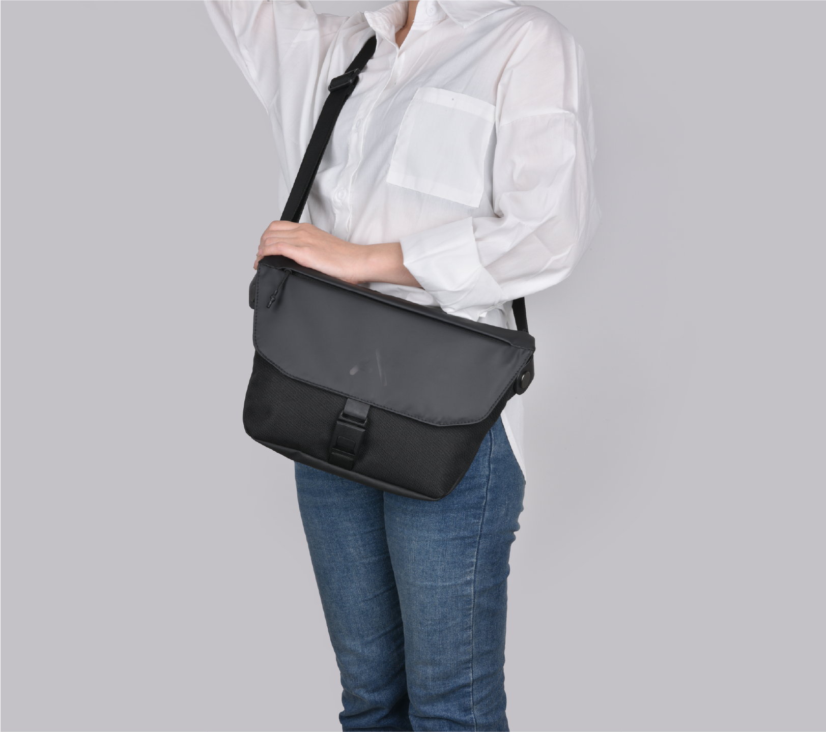 Asli Global X Cross Body Bag|Black