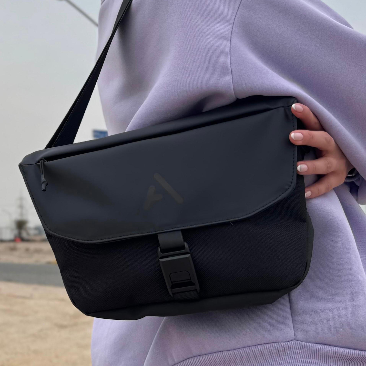 Asli Global X Cross Body Bag|Black