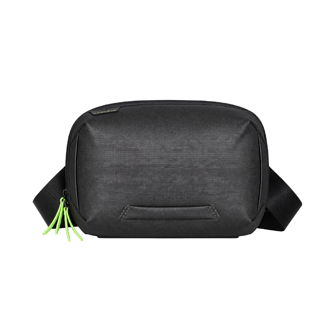 Asli Global X-Pouch With Strap | Black