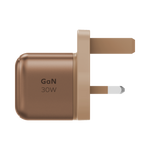 Momax 1-Charger 30W Gan Tech 1-Port Charger | Sandstone