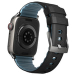 Uniq Apple Watch 41/30/38MM Linus Airosoft Silicone Strap | Midnight Black