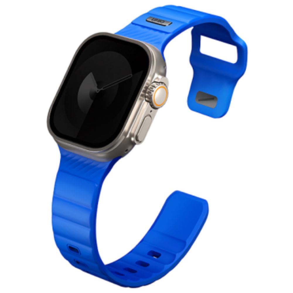 Uniq Stride Fkm Rubber Apple Watch Strap 49/45/44/42mm - Cobalt Blue