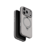 كڤر حماية UNIQ ELIX مقاوم للبصمات مع حامل 360° متوافق مع MagSafe لهاتف iPhone 18 Pro 