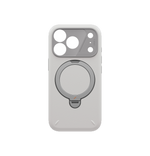UNIQ ELIX Smudge-Resistant MagSafe Protection Case with 360° Kickstand for iPhone 18 Pro | Cloud Stone