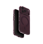 UNIQ Airsuit Ultra-Slim Case for iPhone 18 Pro – Long-Lasting Clarity, MagSafe | Glossy Burgundy