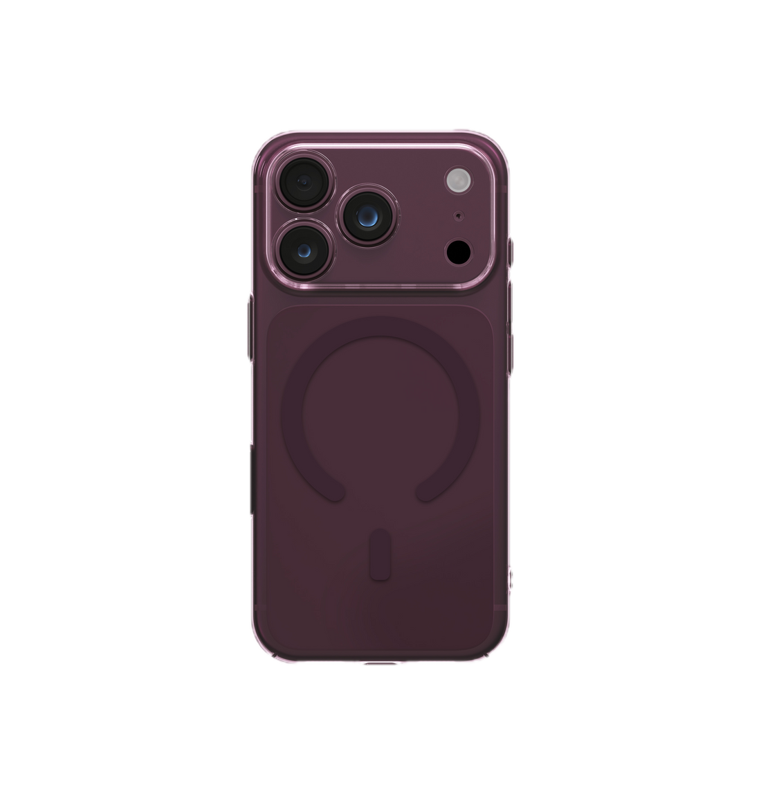 UNIQ Airsuit Ultra-Slim Case for iPhone 18 Pro – Long-Lasting Clarity, MagSafe | Glossy Burgundy