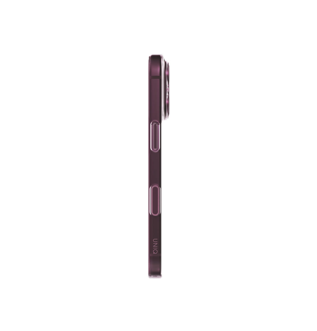 UNIQ Airsuit Ultra-Slim Case for iPhone 18 Pro – Long-Lasting Clarity, MagSafe | Glossy Burgundy