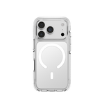 Uniq Hybrid MagClick Charging Combat Case for iPhone 18 Pro | White
