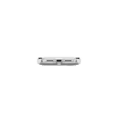Uniq Hybrid MagClick Charging Combat Case for iPhone 18 Pro | White