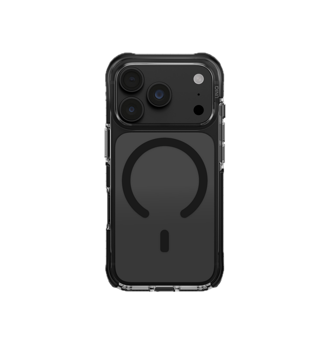 UNIQ Combat Rugged Protective Case for iPhone 18 Pro – Triple-Layer Impact Shield | Black