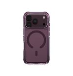 Uniq Hybrid MagClick Charging Combat Case for iPhone 18 Pro | Burgundy