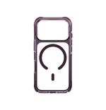 Uniq Hybrid MagClick Charging Combat Case for iPhone 18 Pro | Burgundy