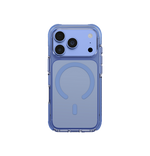 Uniq Hybrid MagClick Charging Combat Case for iPhone 18 Pro | Blue