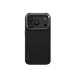 UNIQ KEVA Ultra-Tough Aramid MagSafe Protective Case for iPhone 18 Pro | Carbon Black