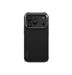 UNIQ KEVA Ultra-Tough Aramid MagSafe Protective Case for iPhone 18 Pro & 18 Pro Max | Carbon Black