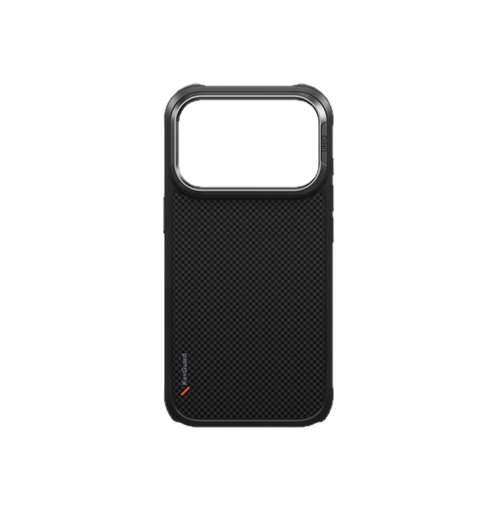 UNIQ KEVA Ultra-Tough Aramid MagSafe Protective Case for iPhone 18 Pro | Carbon Black