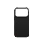 UNIQ KEVA Ultra-Tough Aramid MagSafe Protective Case for iPhone 18 Pro & 18 Pro Max | Carbon Black