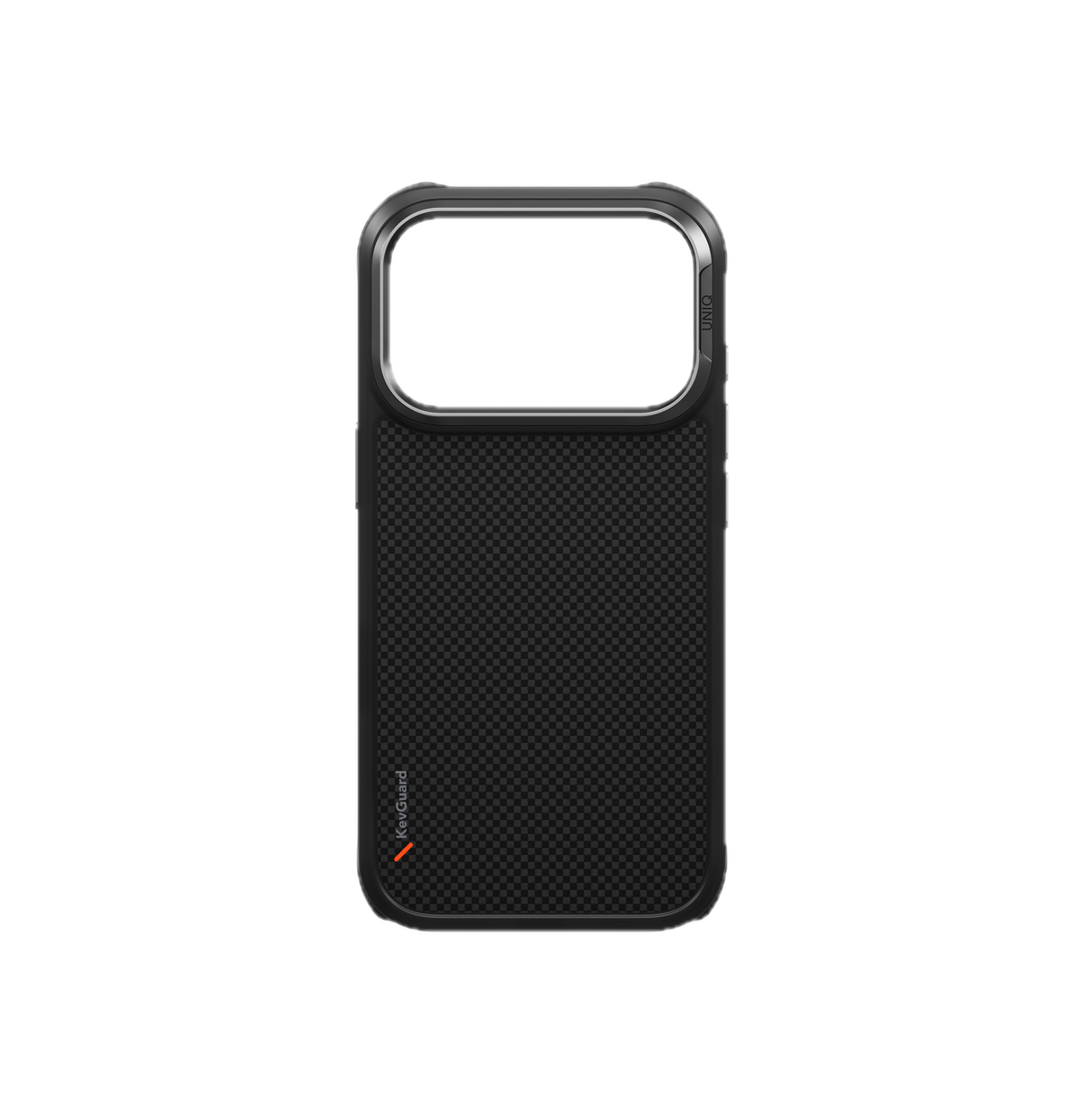 UNIQ KEVA Ultra-Tough Aramid MagSafe Protective Case for iPhone 18 Pro & 18 Pro Max | Carbon Black