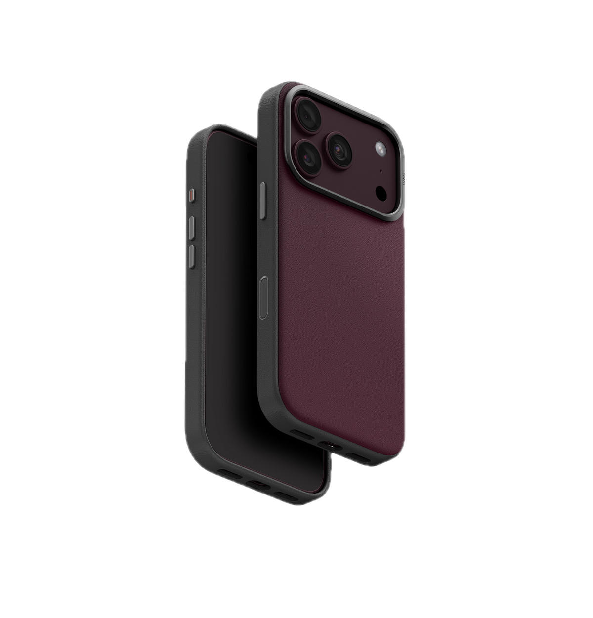 UNIQ LYDEN Vegan Leather Case with Aluminum Bezel  MagSafe Compatible for iPhone 18 Pro & 18 Pro Max