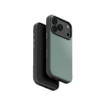 UNIQ Lyden Vegan Leather Case for iPhone 18 Pro – Aluminum Bezel, MagSafe Compatible