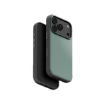 UNIQ LYDEN Vegan Leather Case with Aluminum Bezel  MagSafe Compatible for iPhone 18 Pro & 18 Pro Max
