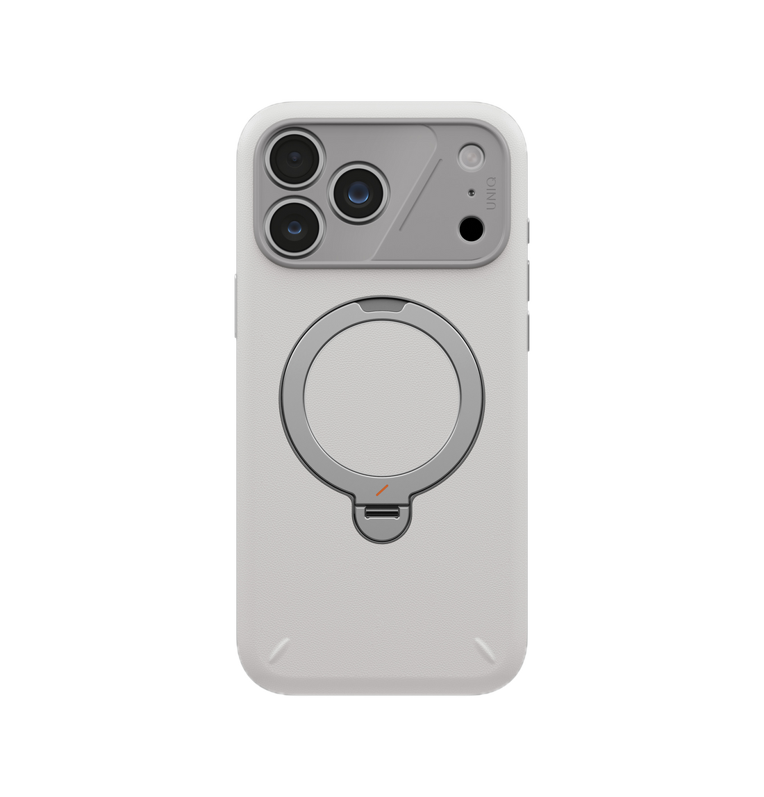 كڤر حماية UNIQ Elix لآيفون 18Pro & 18 Pro Max – مقاوم للبصمات مع حامل دوار 360° ودعم MagSafe