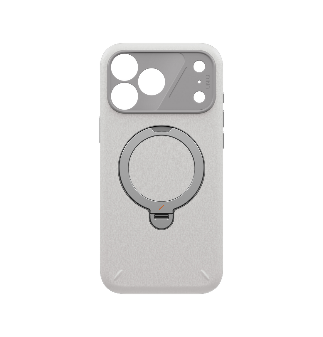 كڤر حماية UNIQ Elix لآيفون 18Pro & 18 Pro Max – مقاوم للبصمات مع حامل دوار 360° ودعم MagSafe