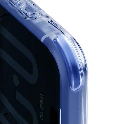 كفر حماية Uniq Lifepro Xtreme Hybrid مع زوايا Airlite لهاتف iPhone 18 Pro Max | أزرق