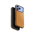 UNIQ Lyden Vegan Leather Case for iPhone 18 Pro Max – Aluminum Bezel, MagSafe Compatible